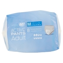 Pannolino Adulto Active Pants Adult Medium U! Confronta e Risparmia - 8 Pezzi